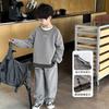Ropa para Niños Michael Xie Traje para Niños 2025 Otoño Nuevo Estilo Coreano Sudadera para Niños de Moda Conjunto de Dos Piezas Moderno