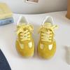 Zapatilla de Retazos de Seda con Diseño Retro Estilo Coreano para Mujer Ins Casual Verano 2025 Zapatillas XY-A279