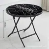 Mesa Redonda Plegable Mesa Cuadrada Pequeña Alquiler de Apartamento Pequeño Mesa Plegable para el Hogar Alquiler Casa Mesa de Comedor Plegable
