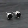 Pendientes Statement para Hombre, Estilo Minimalista Moderno y Único, Pendientes de Letra con Incrustaciones de Diamantes, de Moda y Versátiles, Accesorios Creativos Geométricos para Orejas de Hombre