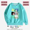 Suéter de Otoño e Invierno para Niños y Niñas con Forro Polar 2022 Nuevo Sudadera con Capucha Infantil de Sonic de Celebridad de Internet Ropa Cálida Elegante
