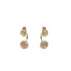 Pendientes de Plata S925 con Aguja de Plata y Zirconia para Mujer Pendientes Elegantes de Nicho Lujo Ligero Sentido de Alta Gama Pendientes de Moda Nuevos 2023