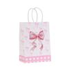 Bolso Rosa para Niña Estilo Europeo Bolsa de Regalo con Lazo para Niña Bolsa de Regalo de Mano para Novia Bolsa de Regalo de Cumpleaños
