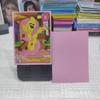 Palomitas de maíz 20 seda alta transparente CPP película tarjeta 3 pulgadas álbum tarjeta pequeña goo juego de tarjetas 6 pulgadas escritura cruda yum polo