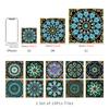 Pegatinas de Pared Autoadhesivas de Hoja Dura Engrosada Transfronterizas para el Hogar Cocina Impermeables y a Prueba de Aceite Decoración de Pared de Sala de Estar Pegatinas de Azulejos de Cristal