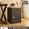 Armário baixo para arquivos de senha sob a mesa com gaveta com chave armário de armazenamento tipo gaveta armário de arquivo de documentos de ferro forjado armário de armazenamento de impressão digital