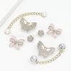 Lazo de Cowboy Strass Agujero Accesorios para Zapatos Hebilla de Zapato DIY Flor de Zapato Decoración de Zapato Hebilla para Cordones Accesorios Hebilla de Moda