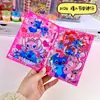Caderno Original Cartoon A7 Acrílico de Folhas Soltas, Caderno de Estudante Anime Estética Fofa Feminina