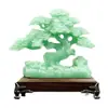 Yiwu nueva resina imitación jade azul hielo árbol de la fortuna decoración creativa para el hogar decoración de mueble de TV para el hogar regalo