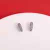 Xizang Prata Retangular Retro Contas Espaçadoras DIY Pulseira Colar Corda Trançada Contas Espaçadoras com Furo Grande Acessórios de Joias Venda Direta de Fábrica