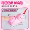 Dibujos Animados Creativos Nicho Divertido Pellizcar Inflable Encendedor Directamente en la Llama Llama Fuerte Resistente al Viento Adornos Personalizados Venta al por Mayor