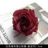 Flores Artificiais Vermelhas Atacado Suprimentos Festivos DIY Adereços Materiais Decorativos Adorno de Cabeça Grampo de Cabelo Arranjo de Flores Pequenos Enfeites