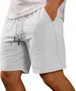 Pantalones Cortos Deportivos de Verano para Hombre Casual Ligeros Sueltos Playa Caminar Cintura Elástica Transpirables Exteriores Pantalones Cortos de Playa