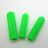 Expansão de plástico direto da fábrica tubo de expansão de plástico verde PE material expansão plugue de borracha high-end sólido baixo preço entrega rápida
