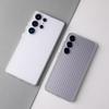 Para funda de teléfono móvil Samsung s25 s25Ultra cara niebla helada mate carcasa dura s24Ultra raya de equipaje
