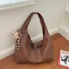 Bolso tote de moda transfronterizo para el día a día, bolso de hombro de diseño simple y de nicho, bolso de hombro de gran capacidad
