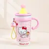 Nueva Taza Térmica de Gran Capacidad Acero Inoxidable 316 Aspecto de Alta Calidad Taza de Agua para Mujer, Estudiante Portátil para Exteriores Taza con Popote