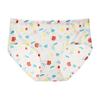 Ropa Interior Sin Costuras, Seda de Hielo, Cintura Media Estampada, Entrepierna de Ácido Poliláctico Antibacteriano, Agradable al Tacto, Calzones Transpirables para Niñas