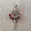 Broche Senso Avançado Nicho Luxo Leve Lapela de Casaco High-end Strass Animal All-match Borboleta Pavão Joias Atacado