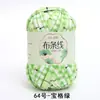 Línea de hilo de tela al por mayor de fábrica Hyun-A con gancho hecho a mano material DIY bolsa línea de tela de color al por mayor en stock