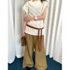 Cuerda de cintura tejida con cuentas bohemia para mujer, estilo étnico, empalme con falda, cinturón adelgazante versátil casual con borlas, moderno