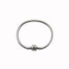 Metal Acero Inoxidable Impermeable Sin Color Joyería de Mano para Hombres y Mujeres diy Pan Familia Hueso de Serpiente Cadena para Usar Pulsera de Botón