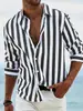 Nova camisa casual slim-fit de manga longa respirável e não amassa, tamanho europeu, impressa em 3D, para Amazon transfronteiriça