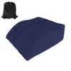 Almofada Inflável de Perna, Almofada Elevada para os Pés, Artefato de Cama, Almofada de Descompressão, Relaxamento dos Joelhos, Alívio da Fadiga, Apoio Trapezoidal para as Pernas