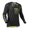 Camiseta de Manga Larga de Verano para Hombre Top Fox para Bicicleta de Montaña Off-Road Ropa de Ciclismo que Absorbe la Humedad Ropa para Descenso