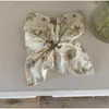 Lindo Oso Galletas Lazo Cuadrado Círculo para el Cabello Lazo Nudo de Lazo Corazón de Niña Cuerda para el Cabello Accesorios para el Cabello Hechos a Mano Sombrerería