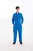 Conjunto de Ropa de Trabajo para Herramientas, Ropa Protectora para Reparación de Automóviles, Mono de una Pieza con Tirantes, Pantalones de Trabajo con Tirantes Grises, Estilo Delgado de Verano