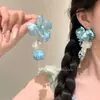Pendientes de Borlas de Flores Estilo Resort, Personalizados, Dulces y Elegantes, Pendientes de Moda, Lujo Ligero, Pendientes de Gama Alta, Diseño de Nicho