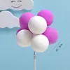 Decoración de Pastel Estilo Ins Bandera Coreana Enchufe Dibujos Animados Oso Lindo Hp Corazón Feliz Cumpleaños Topper Accesorios
