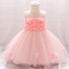 Vestido de Primer Cumpleaños para Niña 2026 Nuevo Malla de Encaje de Bebé Falda Tutú de Princesa Vestido para Niña