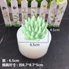 Plantas suculentas flores e plantas bolo de mousse de açúcar decoração faça você mesmo molde para assar vela molde de gota de cola molde de chocolate