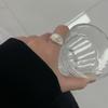Anillo Ovalado de Plata S925 Ojo de Tigre y Ágata Negra Nuevo Otoño e Invierno Lujo Accesible Índice Anillo de Gama Alta de Nicho