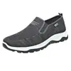 Zapatos de Punto Fly para Hombre al por Mayor Nueva Colección Primavera y Verano 2024 Slip-On Zapatos de Papá Zapatos Casuales Ligeros Transpirables de Malla para Venta Transfronteriza