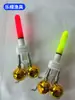 Luz LED para puntera de caña personalizada con cascabel, accesorios para equipo de pesca para pesca nocturna, luz electrónica para puntera de caña, luz para puntera de caña con cascabel anti-balanceo