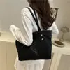Bolsa Retrô Fashionável de Grande Capacidade para Mulheres 2026, Bolsa de Ombro para o Verão, Bolsa Tote para Sair para o Trabalho