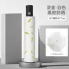 Guarda-chuva Automático Estampado a Quente Pena Espessado Ampliado Chuva e Sol Proteção Solar Proteção UV Guarda-chuva de Chuva e Sol Atacado