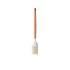 En stock Versión ligera barril redondo mango de madera utensilios de cocina de silicona juego de 14 piezas juego de 12 piezas