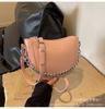 Bolsa Pequena de Corrente Texturizada da Moda para Mulheres 2026 Nova Bolsa Transversal de Nicho de Luxo Leve Bolsa Saco Tendência Mais Vendida para o Dia a Dia