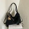 Bolsa Grande de Gran Capacidad Transfronteriza 2026, Bolso de Hombro, Bolso Cruzado de Hombro de Nicho, Bolso Cruzado Texturizado de Moda