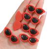 Acessórios para óculos de sol redondos de acrílico com tema de amor, joias artesanais DIY, acessórios para olhos de bonecos de pelúcia