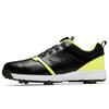 Nuevo Zapato de Golf para Hombre con Perilla Fija para Uña Rota Cordón Rápido Suela Antideslizante Zapatos Porosos Transpirables