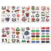 UU030 Comércio Exterior Beisebol Bola Esportiva Adesivo de Tatuagem Festa Desenho Animado Descartável Festa Adesivo de Tatuagem