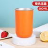Loja de Departamentos 300ml Copo de Aço Inoxidável para Enxaguante Bucal Copo de Leite Copo de Café de Camada Dupla Copo de Água Infantil Copo de Lavar Copo para Escova de Dentes Cilindro