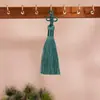 8cm Fleco de Borla de Tres Hojas Accesorios para Joyería DIY Colgante Estilo Antiguo Ropa Bolsita Tejida Borla Pequeña Venta al por Mayor