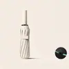 Paraguas plegable automático reforzado resistente al viento de 60 varillas con recubrimiento negro para protección solar, paraguas doble para sol y lluvia, personalizable con logo