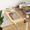 Placa de Extensión para Escritorio, Bandeja Plegable para Teclado, Herramienta de Expansión para Escritorio de Computadora, Estante para Estación de Trabajo, Tablero de Mesa de Madera Maciza
